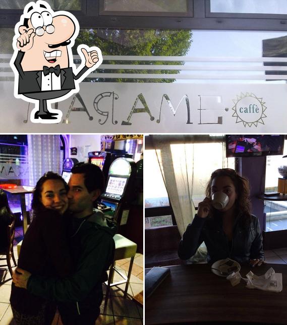 Gli interni di Bar Mamma