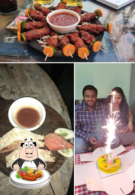 Food at Aangan Gajali Family Restaurant