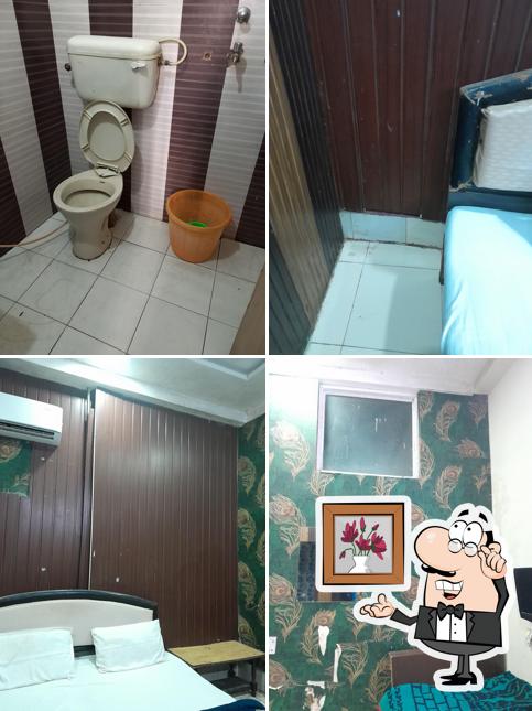 The interior of Abhiraj guest House