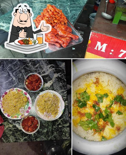 Food at Amin Biryani Centre