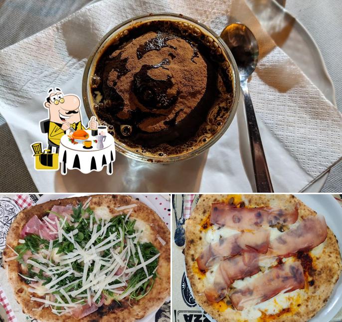 Mousse al cioccolato al Anima e Pizza