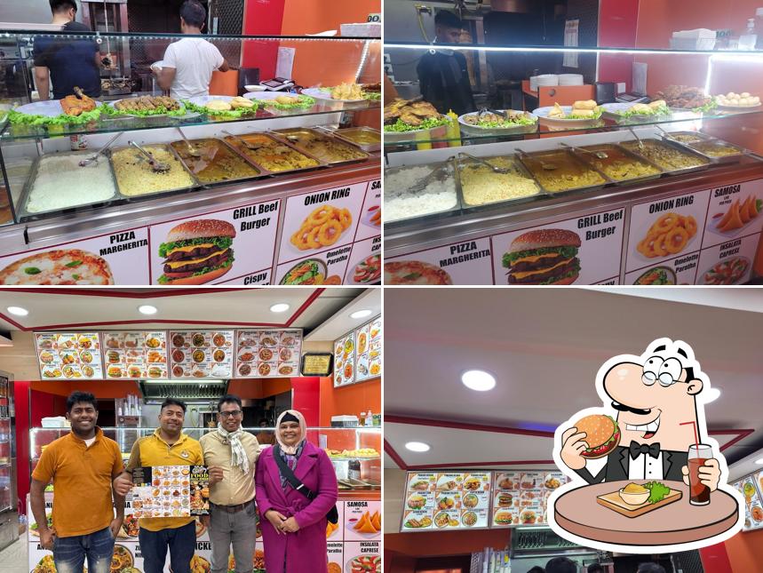 Prenditi un hamburger a BD Halal Food