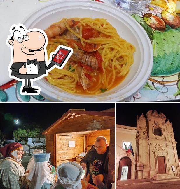 Tra le varie cose da Castròc si possono trovare la esterno e cibo