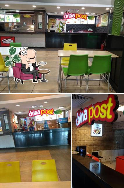 The interior of China post