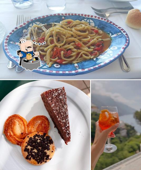 Cibo al Hotel Vittoria Positano