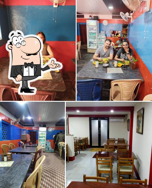 The interior of Karavali Sea Food