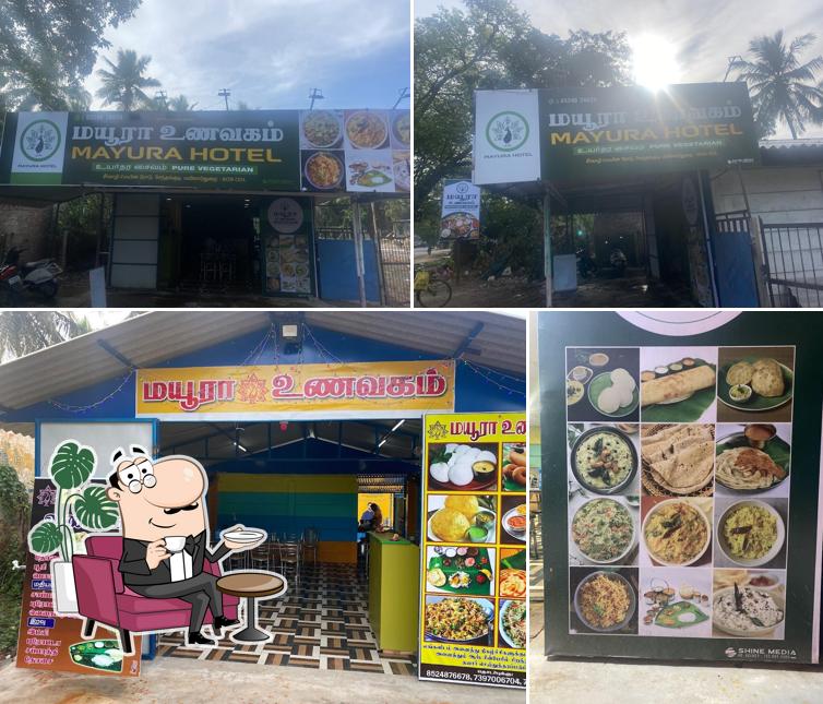MAYURA UNAVAGAM pure veg restaurant