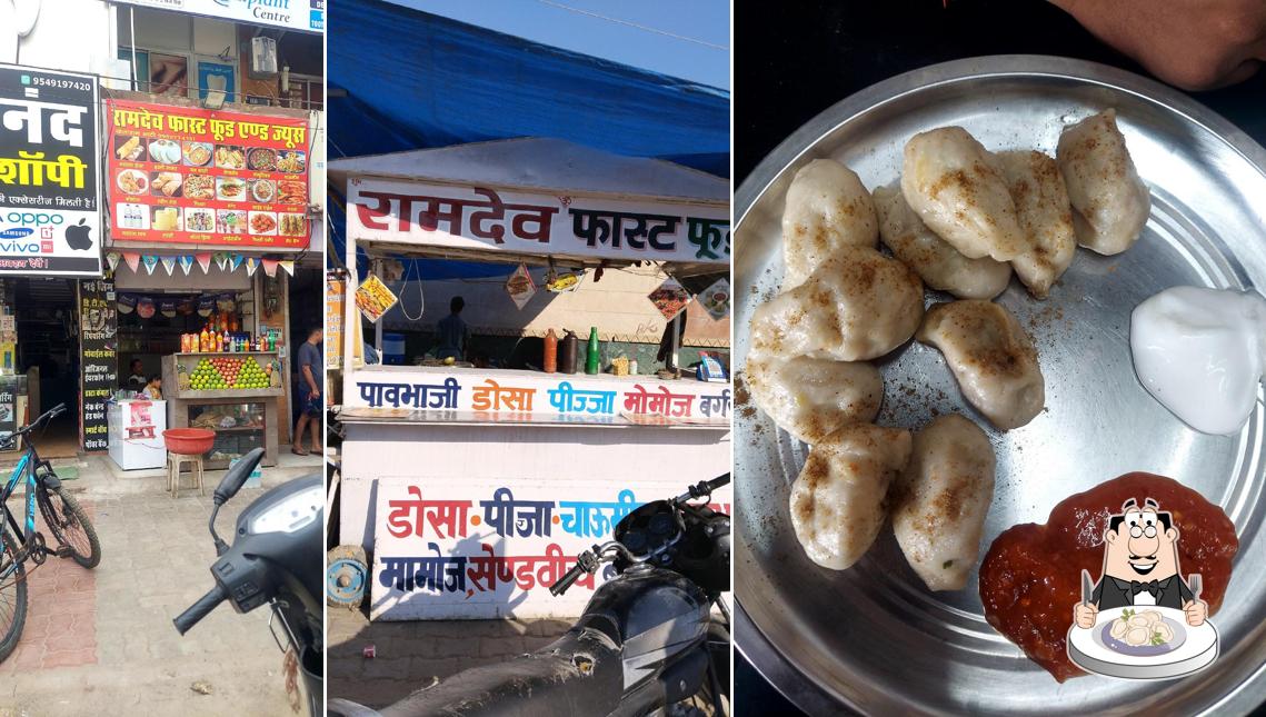 Dumplings at Ramdev fast food