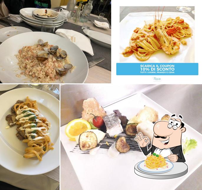 Spaghetti alla carbonara al Ristorante Le Nuvole