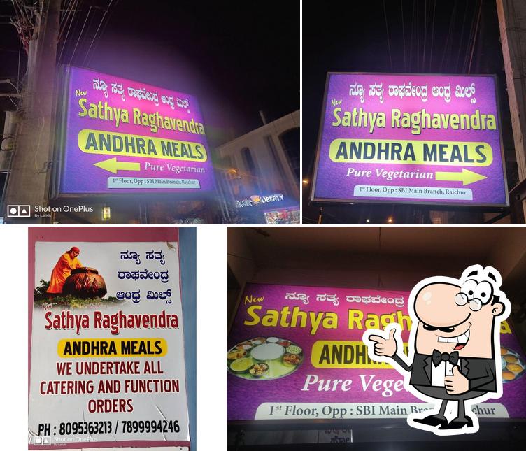 Look at the image of Sathya Raghvendra Andhra Meals