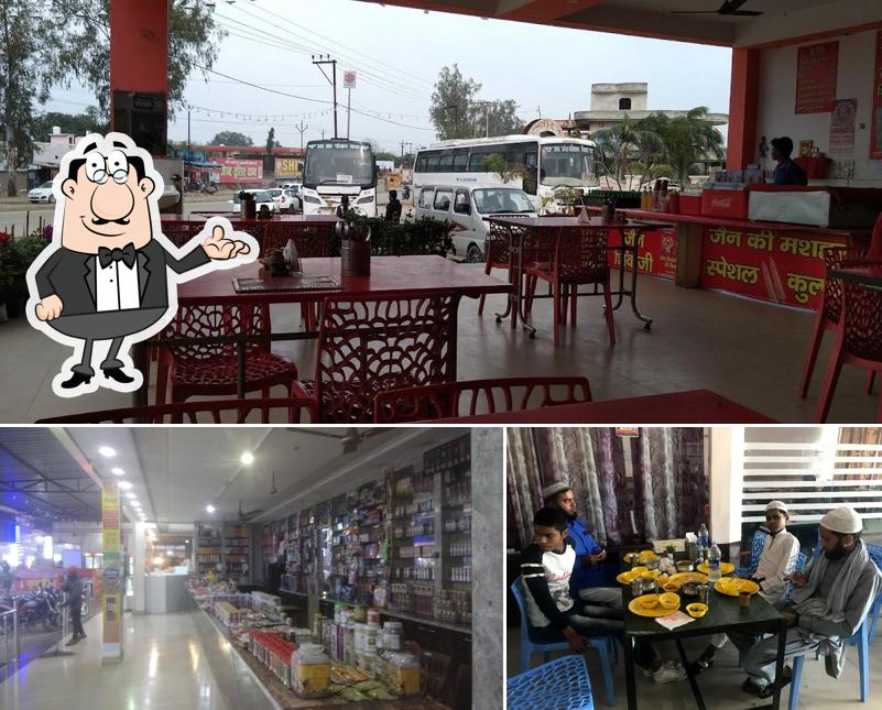 The interior of Shiva Tourist Dhaba Manoj Choudhary