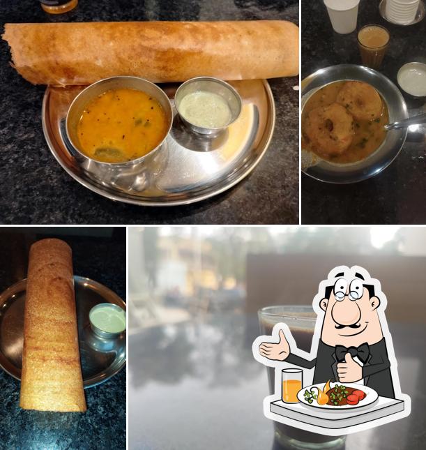 Food at Venky's Cafe