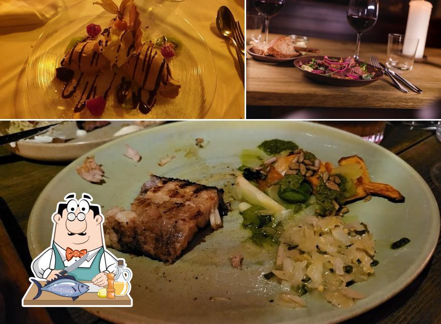 Salmone grigliato al Stockhorn by the rex Salmone grigliato al Stockhorn by the rex