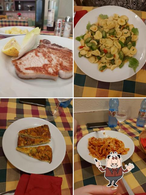 Platti al Trattoria Viareggio