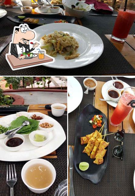Food at Wok & Roll Restaurant