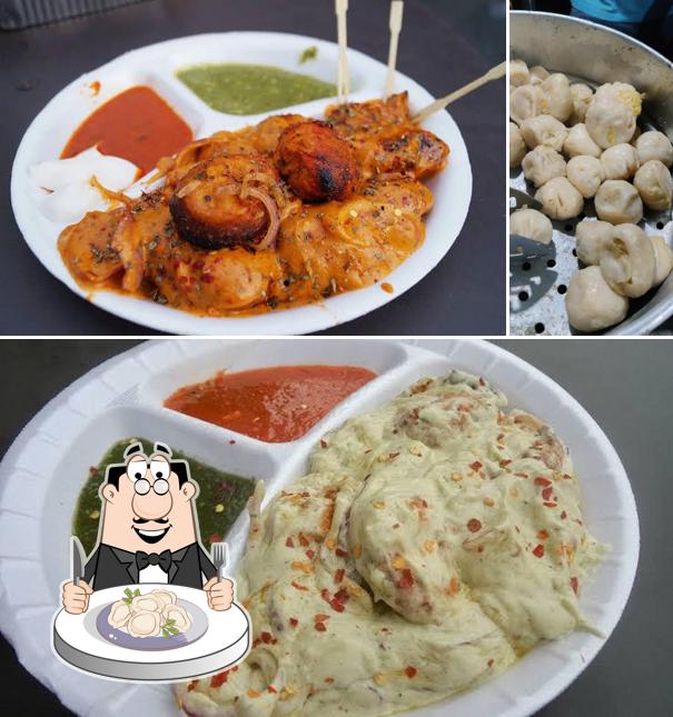 Dumplings at Yash Momos