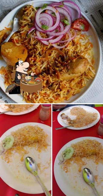 Meals at Kolkata Biryani