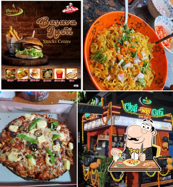 Pad thai at Chai-way Cafe Gumpa Bidar