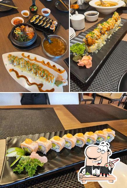 Order different sushi options