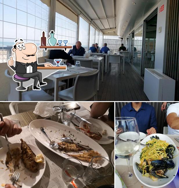 Siediti a un tavolo di Ristorante Pizzeria Luna Rossa