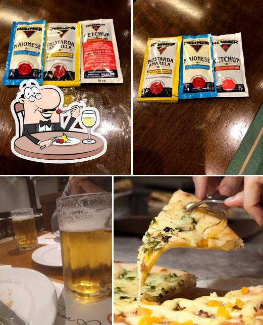 Platos en Pizzaria Casa Rapach