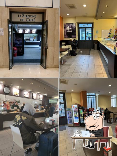 Gli interni di La Stazione del Caffè dal 1937