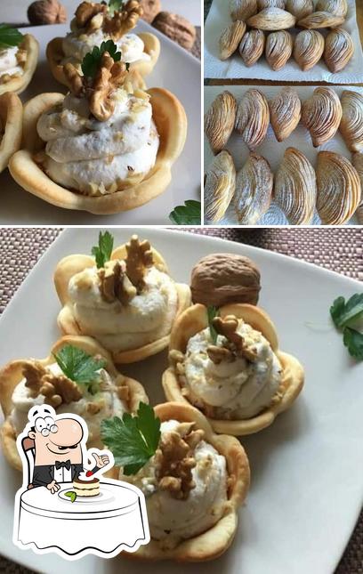 Agriturismo L' Anguizzola Borgorose serve un'ampia gamma di dessert