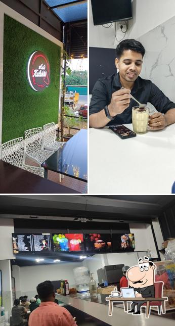 The interior of Asis kulukki shake parlour