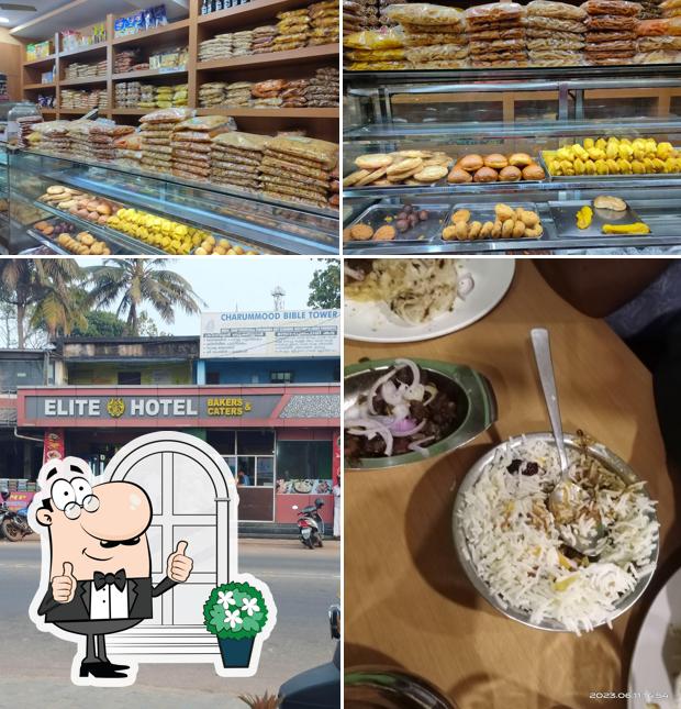 The exterior of Elite Hotel, Charummood