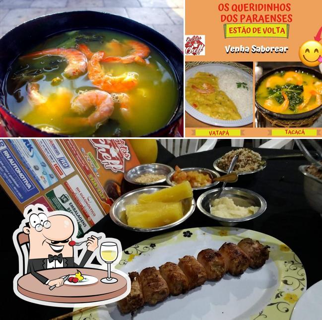 Platos en Espetos Do Cheff