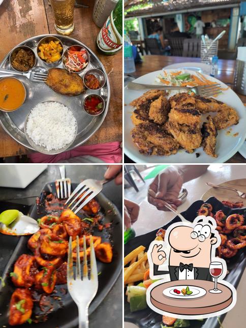Food at Fish and Curry