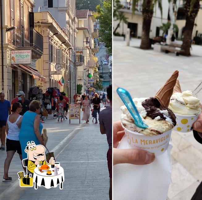 Cibo al Gelateria Creperia La Meraviglia