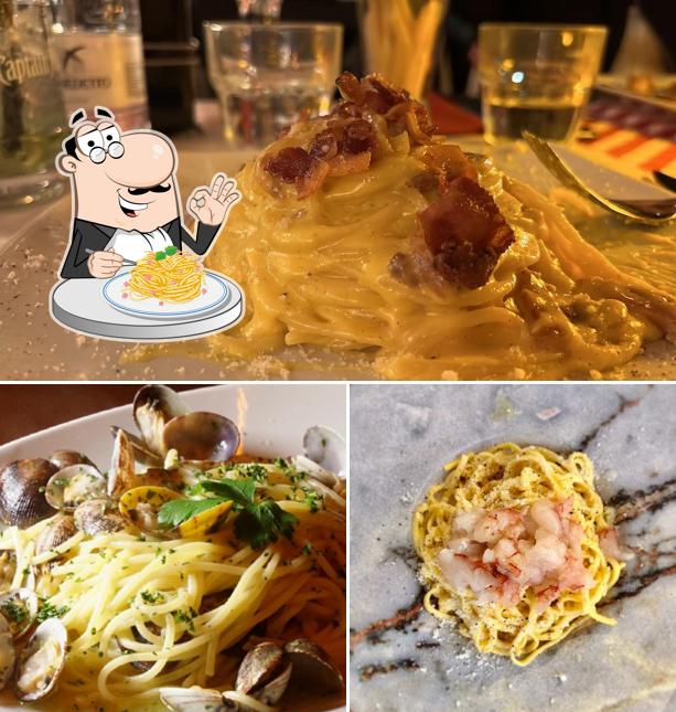 Spaghetti alla carbonara al Giordi Ristorante