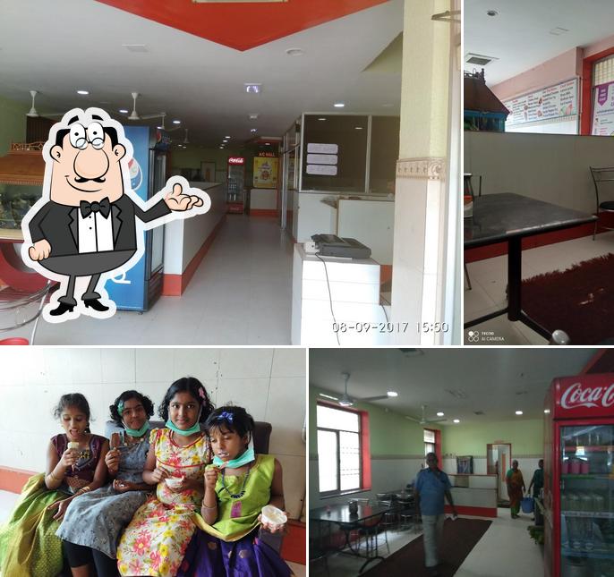 The interior of Kongu Classic Restaurant