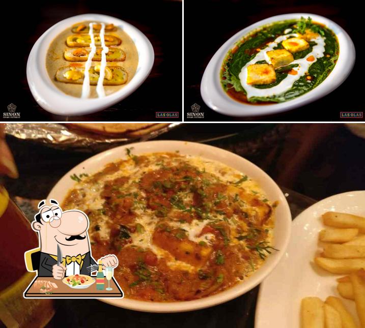 Food at Las Olas - Bollywood Beach Club