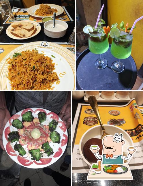 Food at RREAMSO DJ ON FIRE