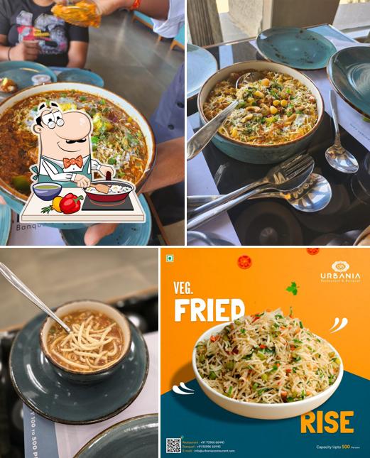 Paella at Urbania restaurant & banquet