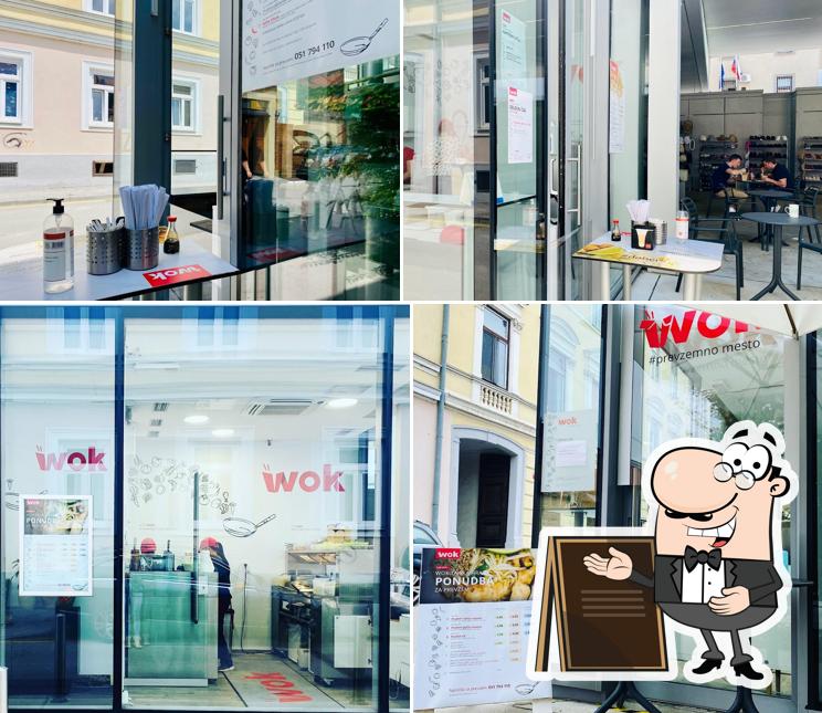 Gli esterni di WOK Tajska hrana
