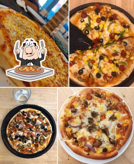 Try out various variants of pizza