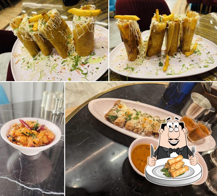 Spring rolls at Sankalp Signature - South Indian Restaurant in Sindhu Bhavan Road