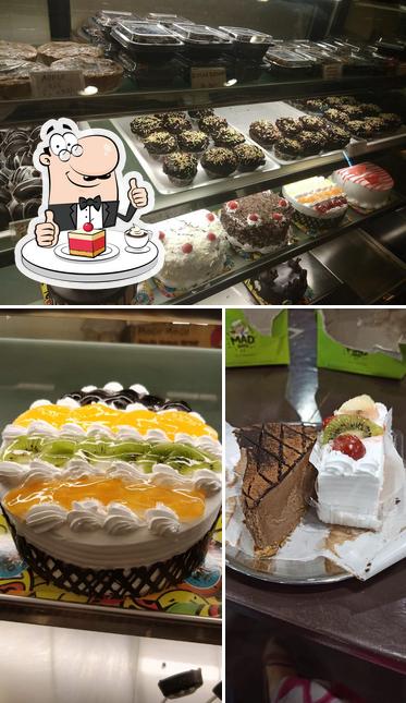 The Mad Bakers serves a selection of sweet dishes