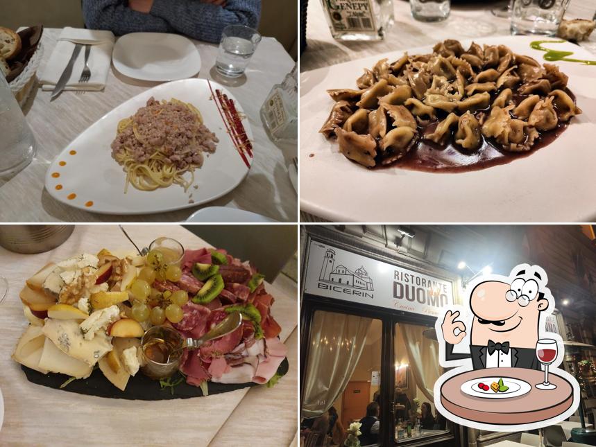 Cibo al Ristorante del Duomo Bicerin