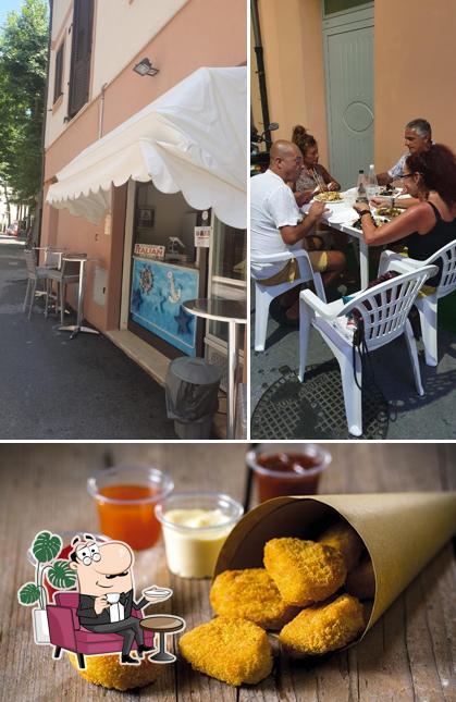 Guarda la foto che mostra la interni e cibo di Anema e Core