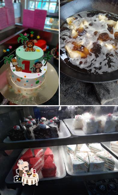 The photo of food and interior at Bake One