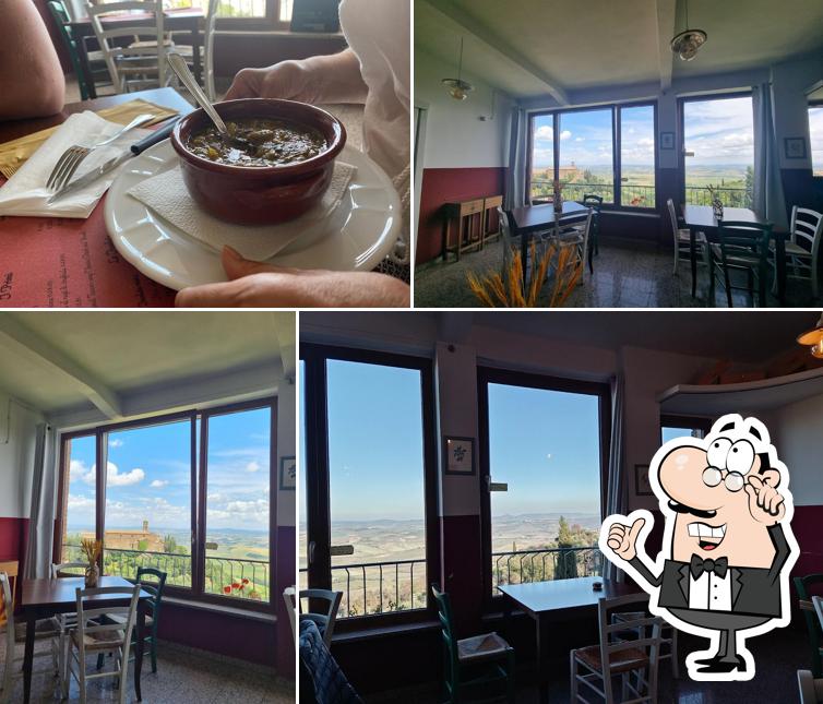 Gli interni di Belvedere Bar