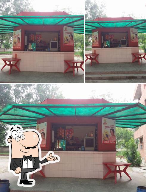 The interior of DIRDS Nursing Canteen, Faridkot