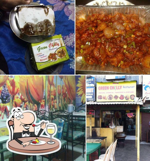 The restaurant's food and interior