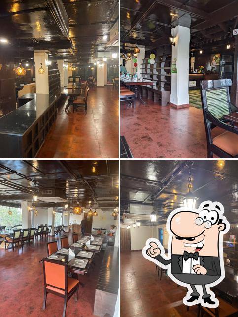 The interior of Kottayam The Restaurant (Kerala Coastal Seafood Restaurant HSR Bangalore)