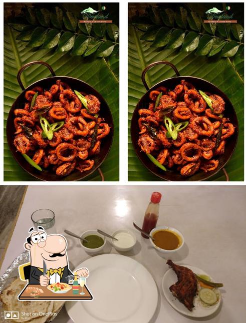 Food at Orange Restaurant