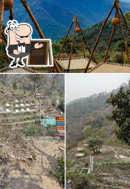 Check out how Parvata Waterfall Cafe looks outside